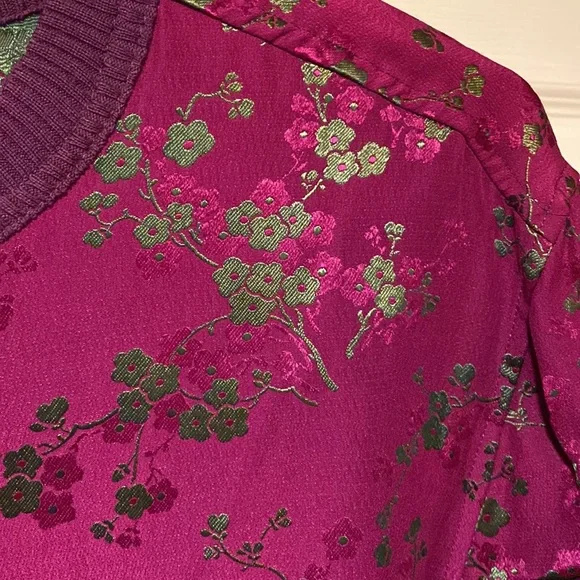 1970’s vintage Charlotte Ford Silk Reversible Pullover S P E C T A C U L A R !!! - Picture 4 of 9